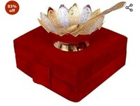 Interlife Gift Studio White Metal Bowl Set, 2 Pieces