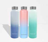 frenchware stainless steel bottle 1liter - pack of 3