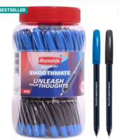 Reynolds Smoothmate Ball Pen (Pack of 50, Multicolor)