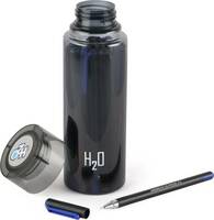 UNOMAX Ultron 2x with Cello H2O Bottle(Smoke Grey) Ball Pen (Pack of 20, Multicolor)