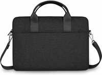 Red Lemon Magna Messenger Laptop Bag Waterproof Large Capacity Laptop Sleeve Handbag for Men and Women Notebook bag (Black)