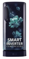 LG 185 L Direct Cool Single Door 4 Star Refrigerator (Blue Charm, GL-D201ABCY)