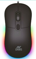 Ant Esports GM40 Wired Optical Gaming Mouse with RGB LED, Lightweight and Ergonomic Design, DPI Upto 2400, Compatible with Windows and Mac
