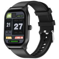 Fire -  Boltt Hunter Smartwatch with Bluetooth Calling (51.05mm TFT Display, IP67 Water Resistant, Black Strap)