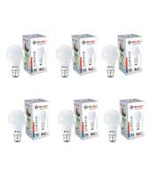 Bajaj Ivora HB LED LAMP 9W Cool Day Light-6500K B22 (Pack of 6) (48/ Piece)