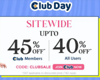 Up to 45% Off* - Sitewide - Anything, Everything