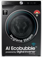 SAMSUNG 11 kg Fully Automatic Front Load Washing Machine with In-built Heater Black