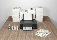 Canon PIXMA MegaTank/Ink Efficient G3770 Multi-function WiFi Color Ink Tank Printer with Black (135 ml) & Color (70 ml) ink bottles  (4 Ink Bottles Included)