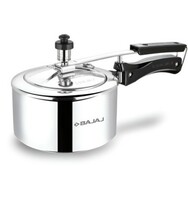 Bajaj New Shakti Grey Aluminium ILPC Pressure Cooker 3 L