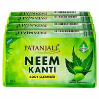 Patanjali Neem Kanti Body Cleanser 150 g (Pack of 4)