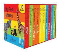 My First Library: Boxset of 10 Board Books for Kids Board book – Box set,  