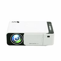 Zync T5 WiFi Home Cinema Portable Projector with Built-in YouTube Supports WiFi, 4700 Lumens LED+LCD Technology Support HDMI/SD Card 1 Year Manufacture Warranty