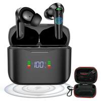 EDYELL C9 Wireless Earbuds, with Wireless Charging Case, in-Ear Headphones [Apply ₹300 Off Coupon]