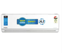 MarQ by Flipkart 2024 Range 1.5 Ton 3 Star Split Inverter 4-in-1 Convertible with Turbo Cool Technology AC - White