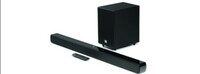 JBL CINEMA SB190 Deep Bass, Dolby Atmos Soundbar with Wireless Subwoofer for Extra Deep Bass, 2.1 Channel with Remote