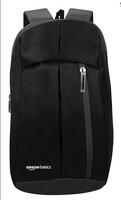 AmazonBasics - Mini Backpack for Outdoor Use (12 l) (Black)