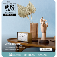 TataCliq Epiq Days Home Fest up to 80% off | 26th - 28th July