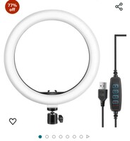 Tygot Ring Light 12" Ring Light for Video Shooting Professional Studio Light ringlight Photography