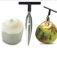TAZLYN Coconut Opener Tool Stainless Steel nariyal pani Opener Smart Gadgets for Home Utility Products Smart Home Gadget for Kitchen Accessories Items for Home Gadgets Kitchen Items Pack of 160%off