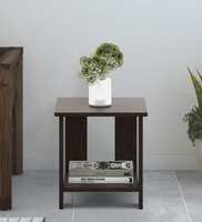 Electra End Table in Choco Walnut Finish