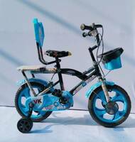 VK BIKES BICYCLE 14T ROCKY EDITION (SKB) FOR 2 TO 4 YEAR KIDS BABY 14 T BMX Cycle  (Single Speed, Blue, Rigid)