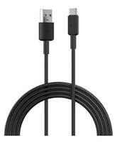 Portronics POR-2065 Konnect Link Type C Charging Cable with 3.0A Output 480Mbps Data Transfer 1M Length for Smartphones Tablet Laptops & Other Type C Devices-Black