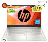 HP Laptop 15s, 12th Gen Intel Core i3, 15.6-inch (39.6 cm), 8GB DDR4, 512GB SSD, Thin & Light, Dual Speakers (Win 11, MSO 2021, Silver, 1.69 kg), fq5007TU / FQ5327TU