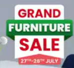 Grand Furniture Sale - Upto 75% off + Bank offers ( 27th & 28th July)