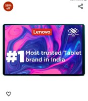 Lenovo Tab M10 Fhd 3Rd Gen|10.1 Inch (25.65 Cm) Wuxga IPS Display|100% Srgb|4 Gb Ram,64 Gb Rom|Octa-Core Processor|Wi-Fi|5100Mah Battery|Dual Speakers|Tüv Rheinland Low Blue Light Certified