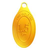 Euphoria Jewellery 24k (999) 1.50gram Coin Cum Pendant