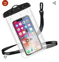 iTronix Waterproof Mobile Pouch Cover for All Mobiles, Cellphone Dry Bag Compatible for iPhone, Samsung, Mi, Redmi, Oppo, VIVO, All Other Smartphones up to 6.5 inches