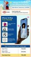 Mega price drop on apple iPhone 14 plus
