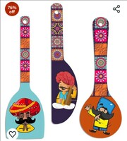 Artvibes Wooden Wall Hanger for Home | Office | Living Room | Gift | Modern Decoration Items