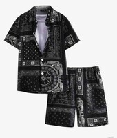 Leriya Fashion Night Dress for Men || Rayon Multi Printed Night Dress for Women || Summer & Beach Wear for Men || Sleepwear Pajama Set for Men || Vacation || Travel Wear