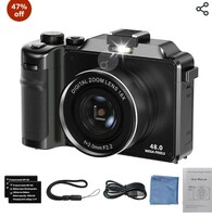 Digital Camera, 48MP Autofocus Cameras

