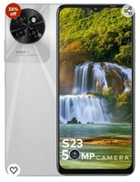 itel S23(Mystery White, 8GB RAM, 128GB Storage) Upto 16GB RAM with Memory Fusion| 50MP AI Dual Rear Camera | 5000mAh Battery | 90 Hz Display | Type-C Charging