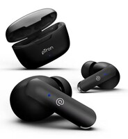 ptron Bassbuds Duo Tws Earbuds With Stereo Calls, Stereo Sound & 32Hrs Playtime (Black) on Swiggy Instamart:
