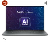 Dell XPS 13, On-Device AI with Copilot+, 12 Core Snapdragon X Elite (Dual Core Boost), 13" (33.02cm) FHD+ 30-120Hz 500 nit,16GB LPDDR5X + 512GB,Qualcomm NPU 45 TOPS, Backlit KB + FPR, Graphite, 1.19kg