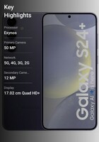 Take a look at this SAMSUNG Galaxy S24+ 5G (Cobalt Violet, 256 GB) on Flipkart
