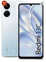 Redmi 13C (Starfrost White, 6GB RAM, 128GB Storage) | Powered by 4G MediaTek Helio G85 | 90Hz Display | 50MP AI Triple Camera
