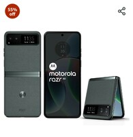 Motorola razr 40 (Sage Green, 8GB RAM, 256GB Storage) | External AMOLED Display | 6.9" AMOLED 144Hz Display | 64MP Main Camera | Android 13