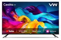 VW 80 cm (32 inches) Linux Frameless Series HD Ready Smart LED TV VW32C3 (Black) 