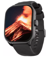 Fastrack Revoltt FS1 Pro|World's First,1.96" Super AMOLED|Highest Resolution|BT Calling Smartwatch  (Black Strap, Free Size)