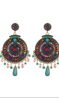 YouBella Jewellery Bohemian Multi-Color Earings Earrings for Girls and Women 