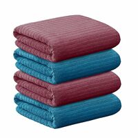 Story@Home Microfiber Hand towel, super soft, 400gsm (pack of 4)
