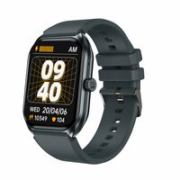 CULTSPORT Ace X1 2.04" Amoled Display,1000 NITS, Bluetooth Calling, 300mAh Battery, AOD Smartwatch