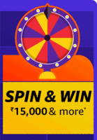Amazon Spin and Win ₹15000 &.more