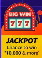 Amazon Jackpot - chance to win 10000 & more