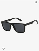 Vincent Chase By Lenskart | Full Rim Square Branded Latest and Stylish Sunglasses | Polarized and 100% UV Protected | Men & Women | Large | VC S13973