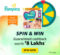 Great Freedom Festival | Spin & Win Guaranteed Rewards from Pampers